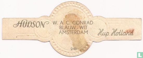 W.a.c. Conrad-bleu blanc-Amsterdam - Image 2