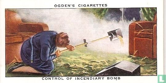 Control of Incendiary Bomb.