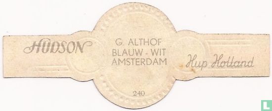 G. Althof - Blauw Wit - Amsterdam - Afbeelding 2