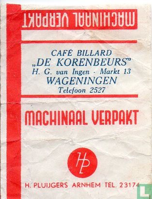 Café Billard "De Korenbeurs"