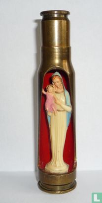 Madonna met kind in kogel - Afbeelding 1
