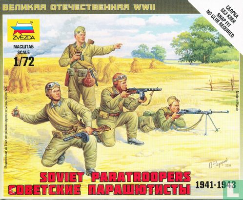 sovjet parachutisten 1941-1943 - Afbeelding 1