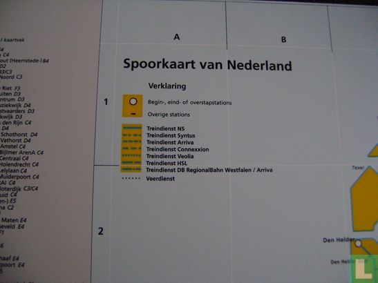 Spoorkaart Nederland - Bild 2