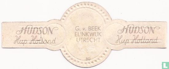 G. v. Beek - Elinkwijk - Utrecht    - Afbeelding 2