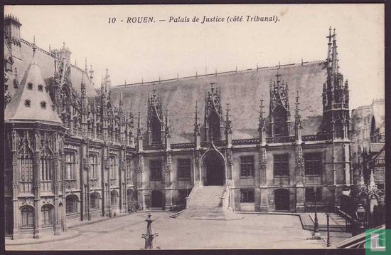 Rouen, Palais de Justice (Cote Tribunal)