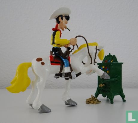 Lucky Luke, Jolly Jumper en De Eenarmige Bandiet - Afbeelding 1