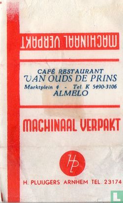 Café Restaurant Van Ouds De Prins