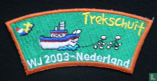 Dutch contingent - Trekschuit - Troopbadge