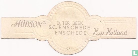 D. ter Beek - S.C. Enschede - Enschede - Afbeelding 2