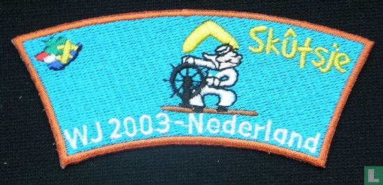 Dutch contingent - Skûtsje - Troopbadge