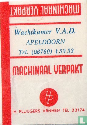 Wachtkamer V.A.D. Apeldoorn