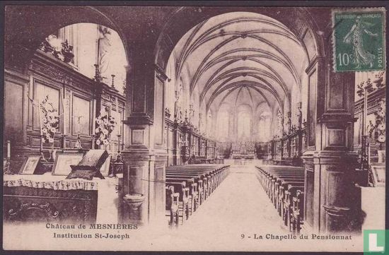 Chateau de Mesnieres - Institution St-Joseph - La Chapelle du Pensionnat