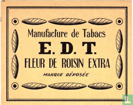 Manufacture de Tabacs E.D.T.