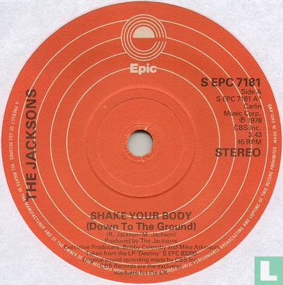 Shake your body (Down to the ground) - Image 1