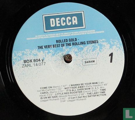 Rolled Gold - The Very Best of The Rolling Stones - Image 3