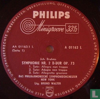 Symphonie Nr. 2 D-Dur Op. 73 / Haydn-Variationen  - Afbeelding 3