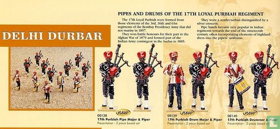 17th Purbiah Drum Major & Piper - Afbeelding 2