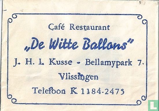 Café Restaurant "De Witte Ballons"  - Image 1