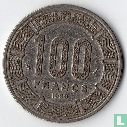Chad 100 francs 1990 - Image 1