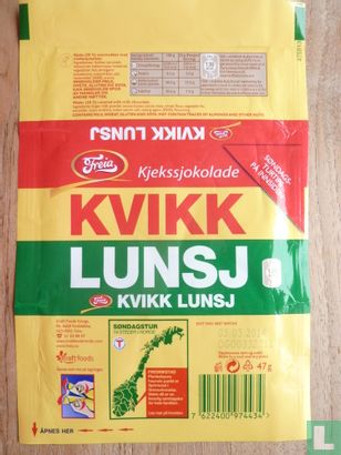 Kvikk lunsj Fredrikstad - Bild 1