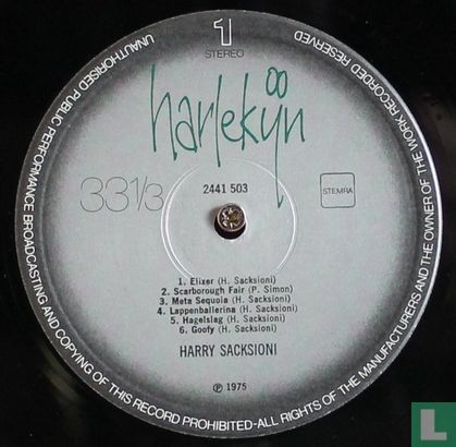 Harry Sacksioni - Afbeelding 3