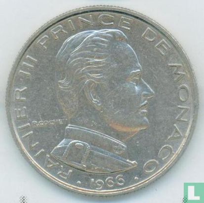 Monaco 1 franc 1966 - Afbeelding 1