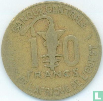 West-Afrikaanse Staten 10 francs 1989 "FAO" - Afbeelding 2