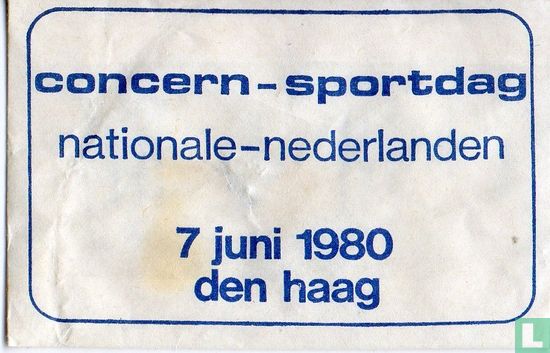 Concern Sportdag Nationale Nederlanden - Afbeelding 1