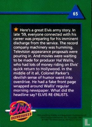 Elvis Army days - Image 2
