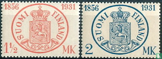 75 years Finnish stamps