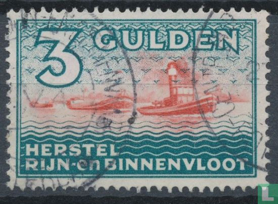 Herstel Rijn- en Binnenvloot (1941) - 09 - 3 gulden