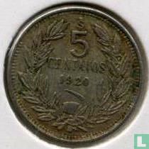 Chili 5 centavos 1920 - Afbeelding 1