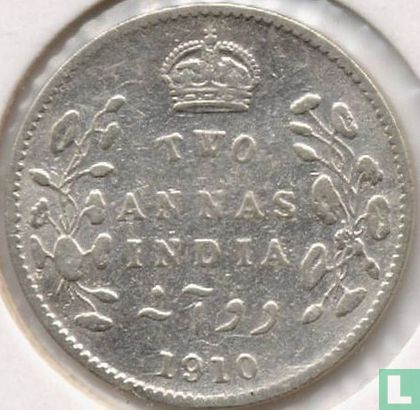 British India 2 annas 1910 - Image 1