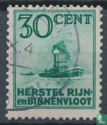 Herstel Rijn- en Binnenvloot (1941) - 04 - 30ct