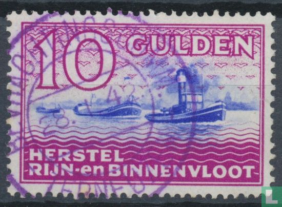 Herstel Rijn- en Binnenvloot (1941) - 12 - 10 gulden