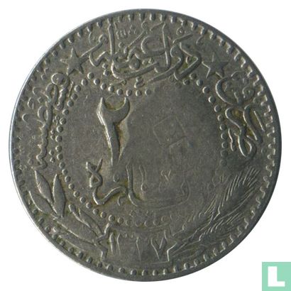 Hejaz 20 para 1909 (1327) - Image 2
