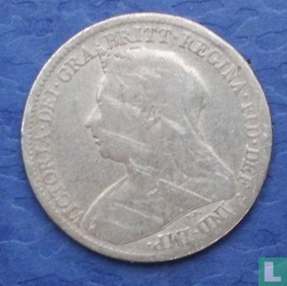 Verenigd Koninkrijk 6 pence 1899 - Afbeelding 1