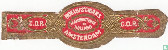 Roelofs' Cigars Manufactured in Holland Amsterdam - C.O.R. - C.O.R.   - Image 1