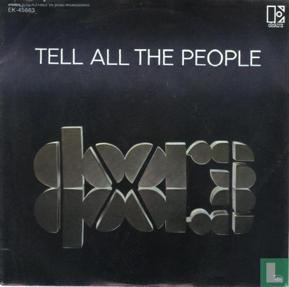 Tell all the people - Afbeelding 1