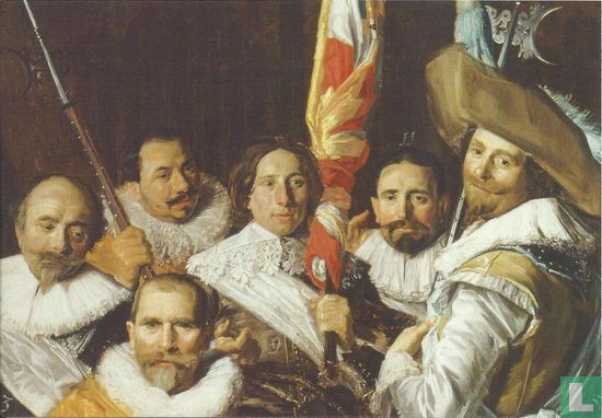 Frans Hals - Vergadering van officieren en onderofficieren van de Cluveniersschutterij
