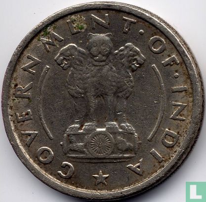India 1 rupee 1950 - Image 2