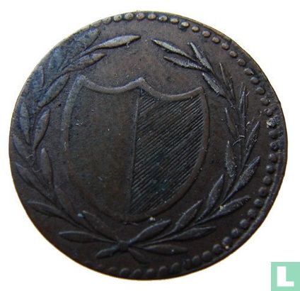 Francfort sur le Main 1 pfennig 1819 - Image 2