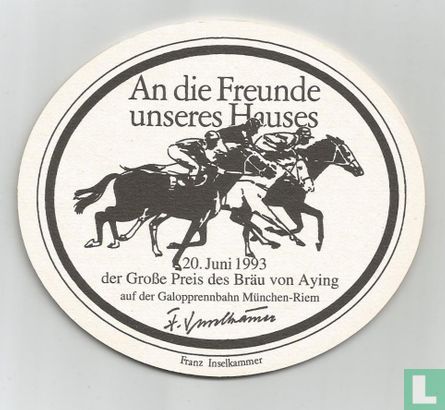An die Freunde unseres Hauses - Afbeelding 1