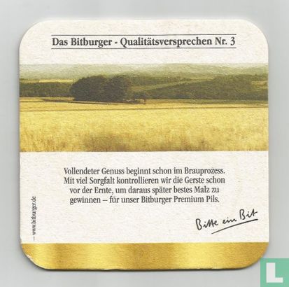 Das Bitburger - Qualitätsversprechen Nr. 3 - Image 1
