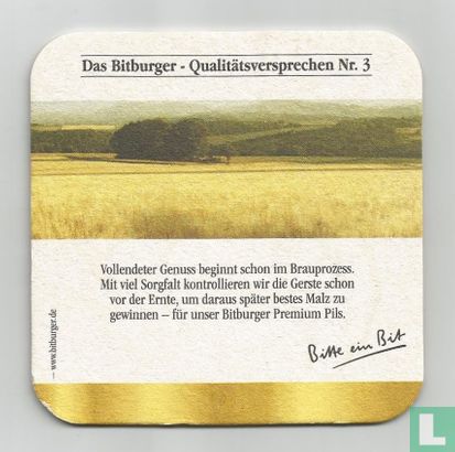 Das Bitburger - Qualitätsversprechen Nr. 3 - Afbeelding 1