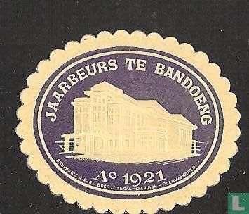 Jaarbeurs Bandoeng 1921 (paars)