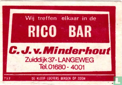 Rico Bar - C.J. v. Minderhout
