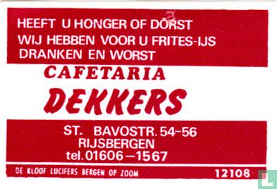 Cafetaria Dekkers