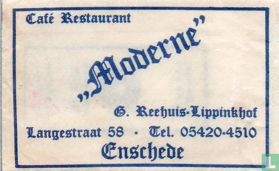Café Restaurant "Moderne" - Image 1