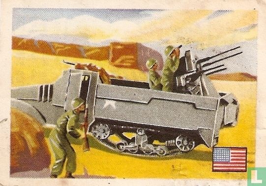 Verenigde Staten van Amerika - Infanterie. Tractor op rupsen (A.A.) - Image 1